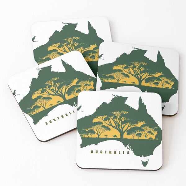 Item preview, Australian savannah landscape designed and sold by AreteSticker.