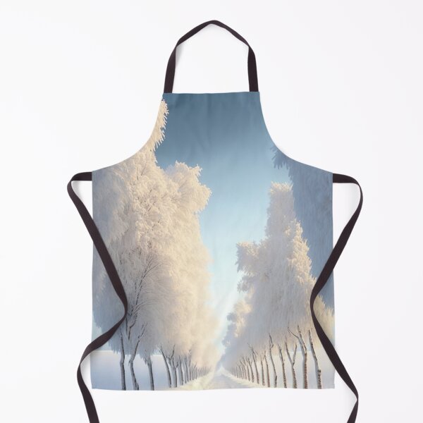 Item preview, White Winter Ways - An almost white and serene winter path in cool sunlight designed and sold by UmagineArts.