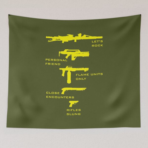 Item preview, USCM Arms Tribute - yellow designed and sold by CCCDesign.