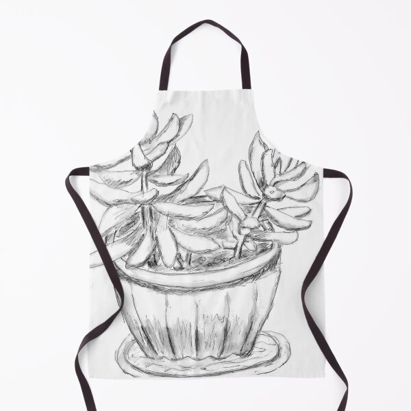 Item preview, Black and White Succulent designed and sold by Marie W.