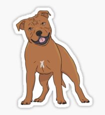 Staffordshire Bull Terrier Sticker