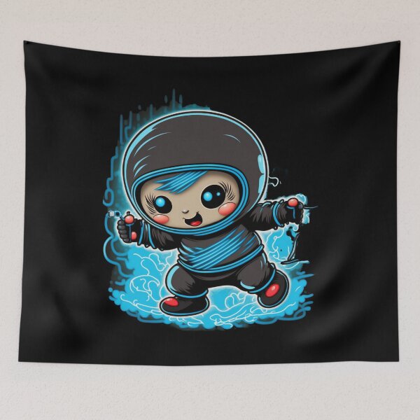 Item preview, Ninja Kids Art designed and sold by letsgetinspired.