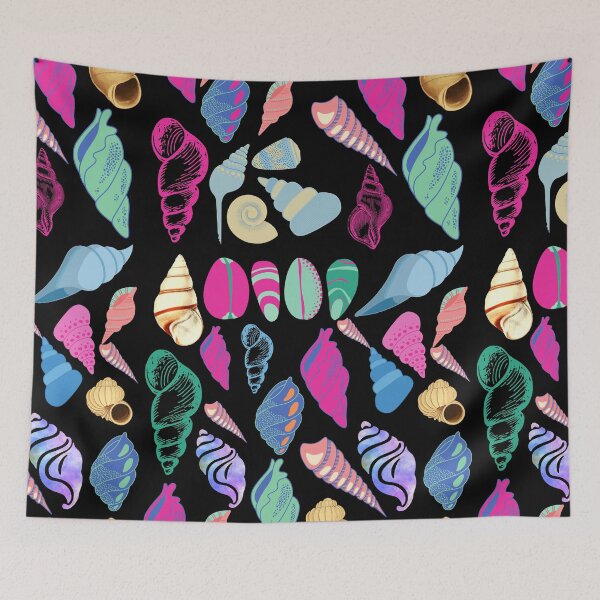 Item preview, Cute graphics of sea shells in pattern. designed and sold by Patternaart.
