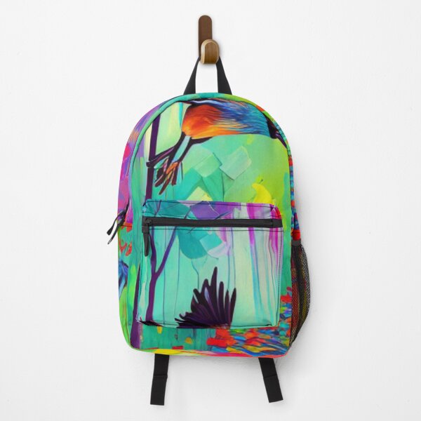 Item preview, Handdrawn Bird Haven - Bright Forest Birds - Birds of a Bright Feather designed and sold by WBP Mart.