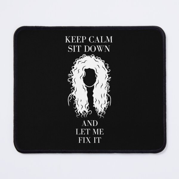 Item preview, keep calm sit down and let me fix it designed and sold by koki4you.