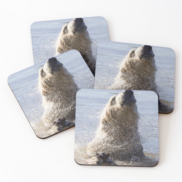 Item preview, Polar Bear Enjoying Swim Time designed and sold by LFPPhotography.