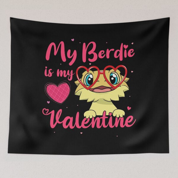 Item preview, Cute Bearded Dragon Valentines Day Beardie Reptile designed and sold by iliasjeff.