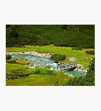 Little Wooden Bridge Photographic Print