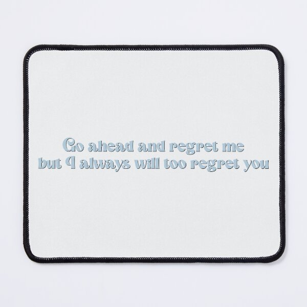Item preview, Regret me Daisy Jones & The Six lyrics designed and sold by percqbeths.