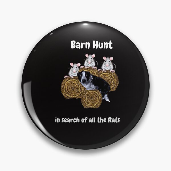 Item preview,  Funny Barn Hunt - in search of all the rats with a sitting Australian cattle Dog designed and sold by Just4doglovers.