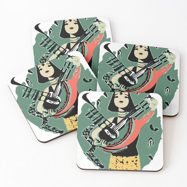 Item preview, "Confident Front-Facing Guitarist" designed and sold by FunnyShopGirl.