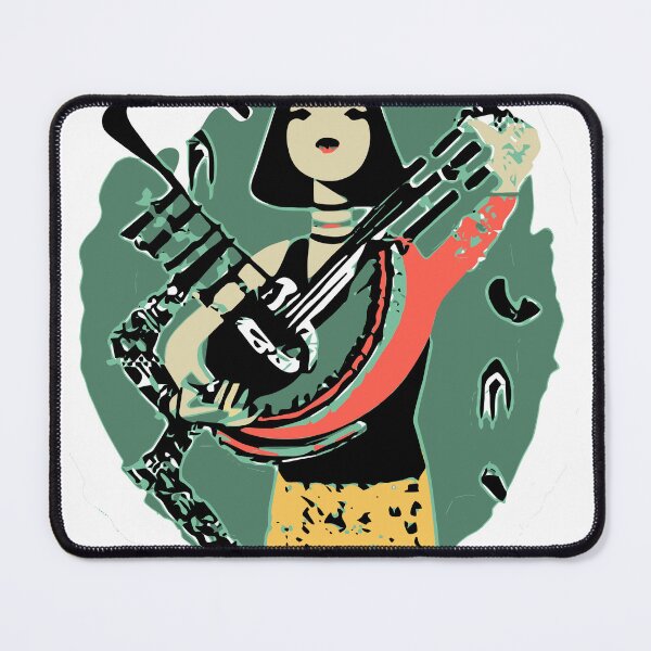 Item preview, "Confident Front-Facing Guitarist" designed and sold by FunnyShopGirl.