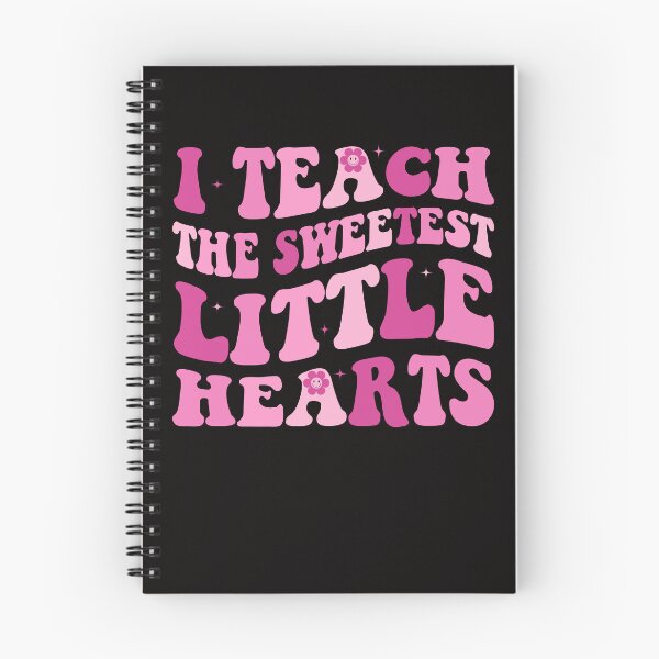 Item preview, I Teach The Sweetest Hearts Groovy Teacher Valentine's Day designed and sold by Leader Shirts.