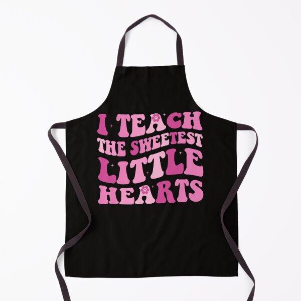 Item preview, I Teach The Sweetest Hearts Groovy Teacher Valentine's Day designed and sold by Leader Shirts.