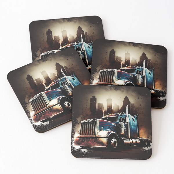 Item preview, American Super Truck Night Town designed and sold by MyFavorTee.