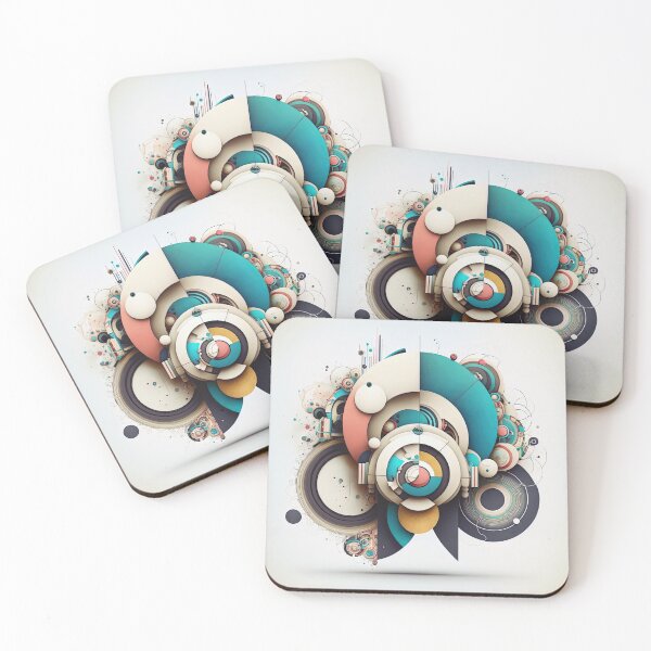Item preview, Vibrant 3D Shapes  designed and sold by BOYWANDER67.