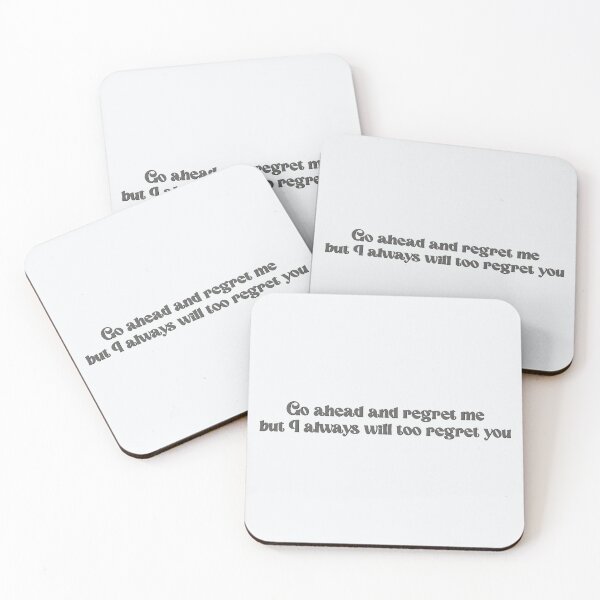 Item preview, Regret me Daisy Jones & The Six lyrics designed and sold by percqbeths.