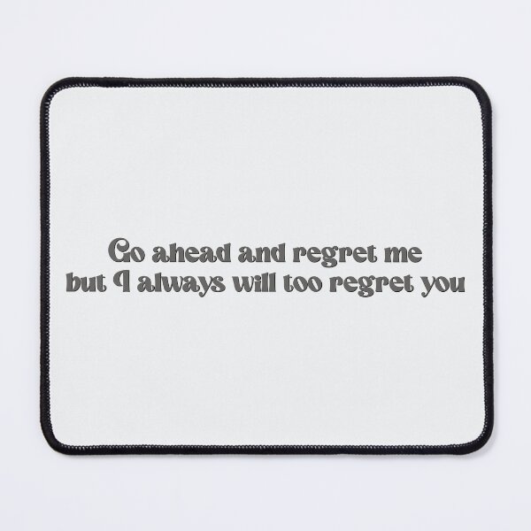 Item preview, Regret me Daisy Jones & The Six lyrics designed and sold by percqbeths.