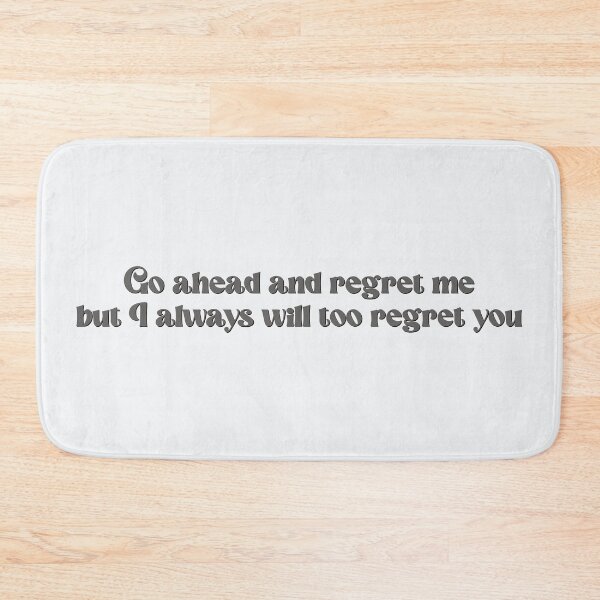 Item preview, Regret me Daisy Jones & The Six lyrics designed and sold by percqbeths.