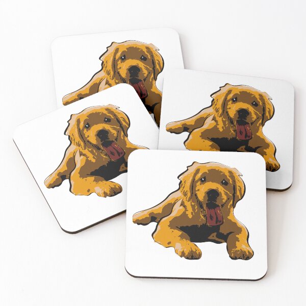 Item preview, Golden Retriever Pup - Stencil  designed and sold by Littleviews.