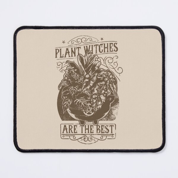 Item preview, Plant Witch | Brown Artwork | designed and sold by VintagePlantJoy.