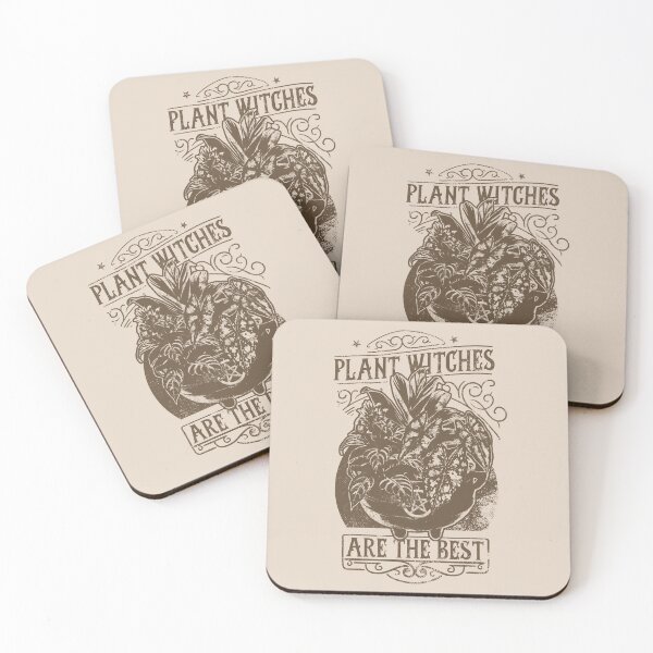 Item preview, Plant Witch | Brown Artwork | designed and sold by VintagePlantJoy.