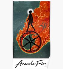 Arcade Fire Wheel Poster