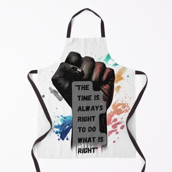 Item preview, "The time is always right to do what is right" designed and sold by Mykhailov.