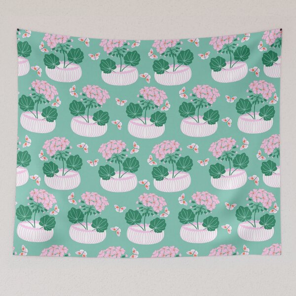 Item preview, Pink Flower and The Butterfly designed and sold by Insvy Design Studio.