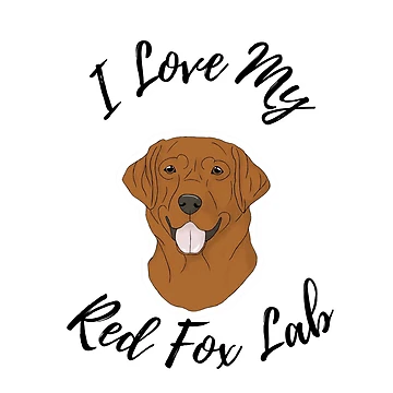 Artwork thumbnail, Red Fox Lab Swag by RedLabDesigns