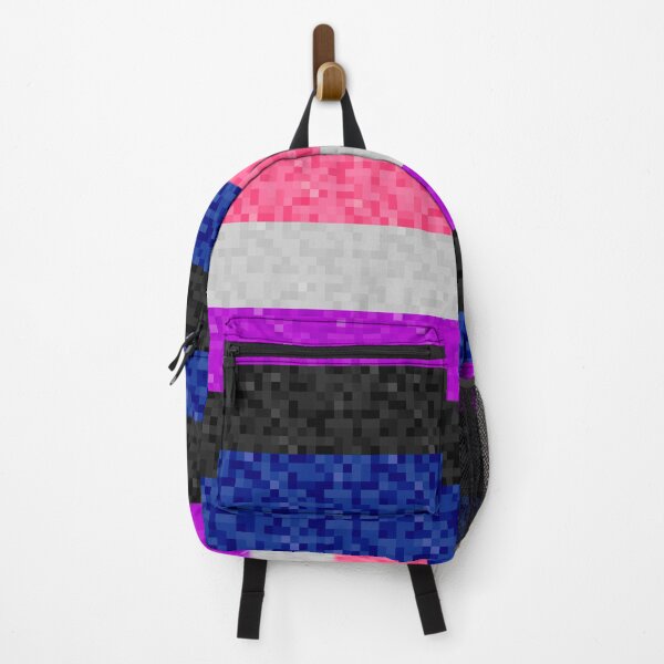 Item preview, Gender Fluid Pride Pixel Flag Repeating Background designed and sold by LiveLoudGraphic.