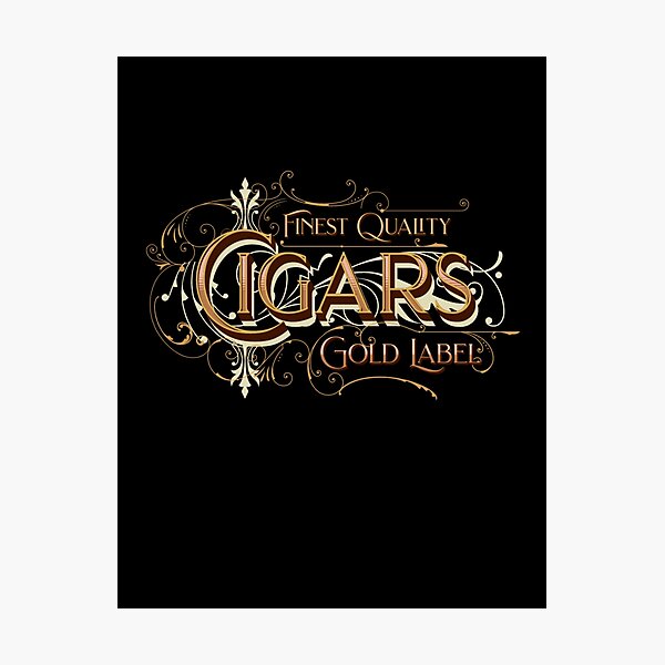 Item preview, Finest quality Cigars-Gold Label designed and sold by Zeetube.