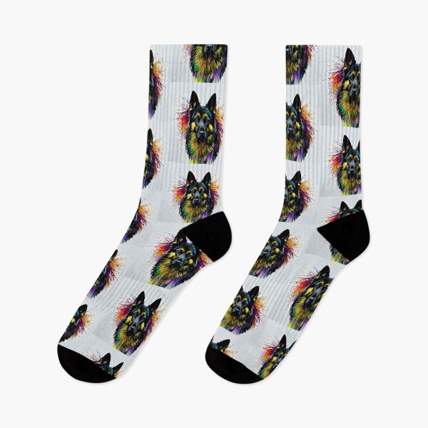 Item preview, German Shepherd painted style | Unique designs for German Shepherd dog lovers designed and sold by Lees Tees.
