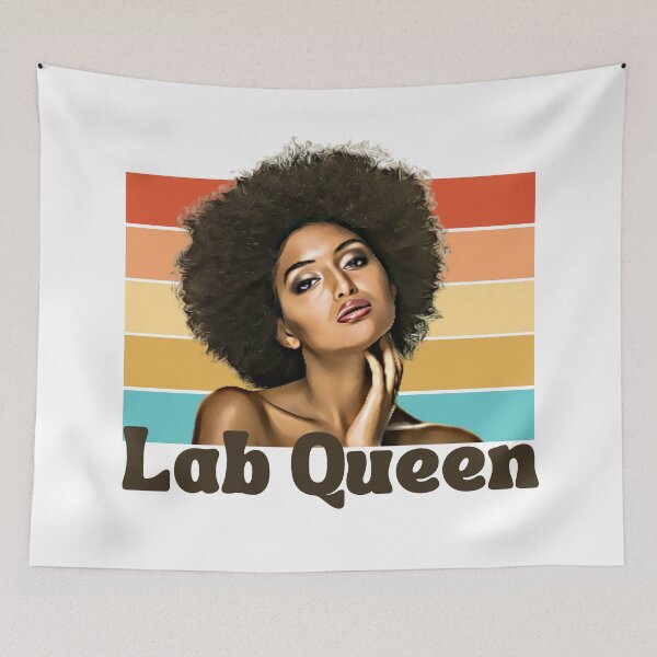 Item preview, Lab Queen Scientist | Black Girl Magic designed and sold by kiliteh.