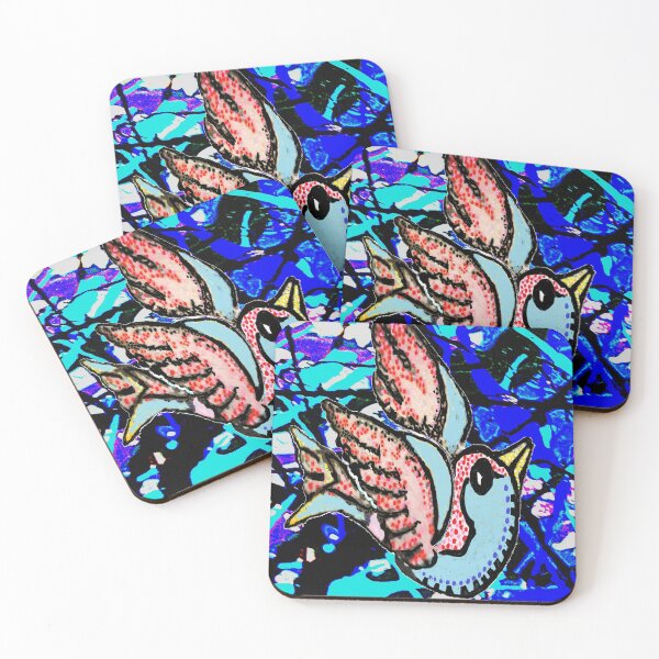 Item preview, blue bird graffiti designed and sold by LowEndGraphics.