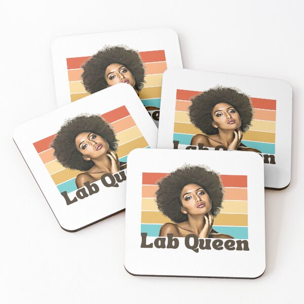 Item preview, Lab Queen Scientist | Black Girl Magic designed and sold by kiliteh.