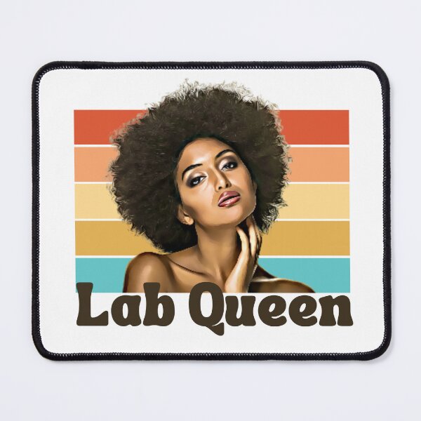 Item preview, Lab Queen Scientist | Black Girl Magic designed and sold by kiliteh.
