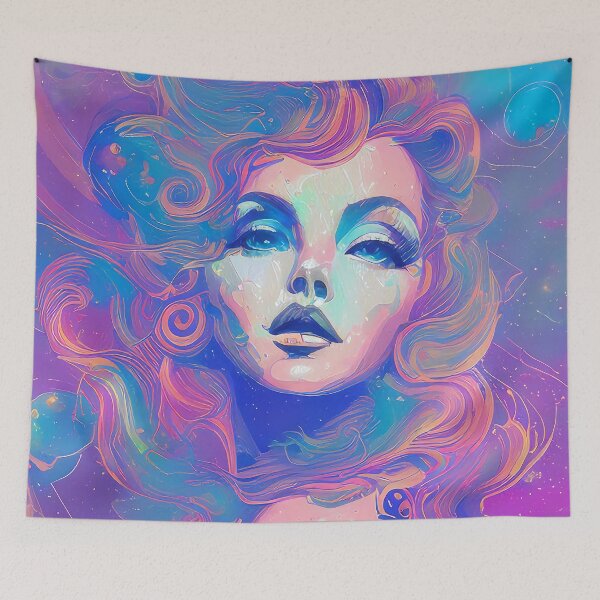 Item preview, Abstract woman Brielle designed and sold by Kamiri.