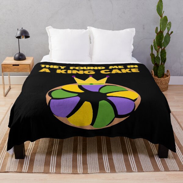 Item preview, They Found Me In A King Cake Gift designed and sold by TMelonShop.