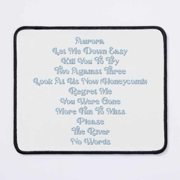 Item preview, Aurora Daisy Jones & The Six tracklist tv show designed and sold by percqbeths.