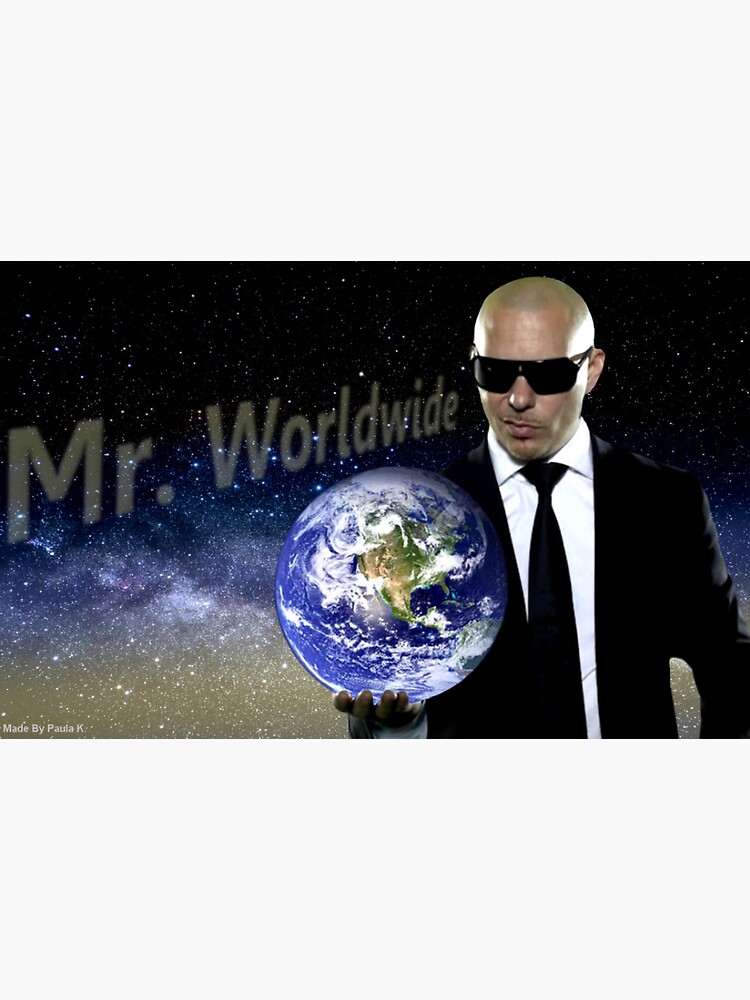 pitbull mr worldwide shirt