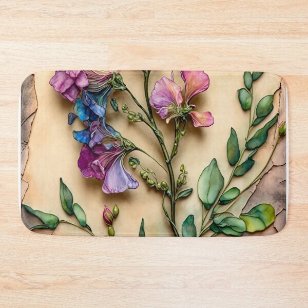 Item preview, sweet pea flower designed and sold by riquishop.