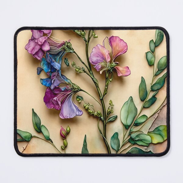 Item preview, sweet pea flower designed and sold by riquishop.