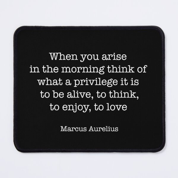 Item preview, Marcus Aurelius Quote designed and sold by CamoQuotes.