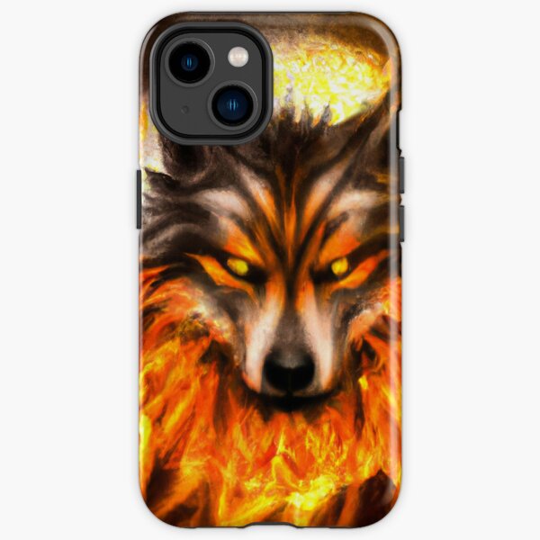 wolf 24 iPhone Tough Case