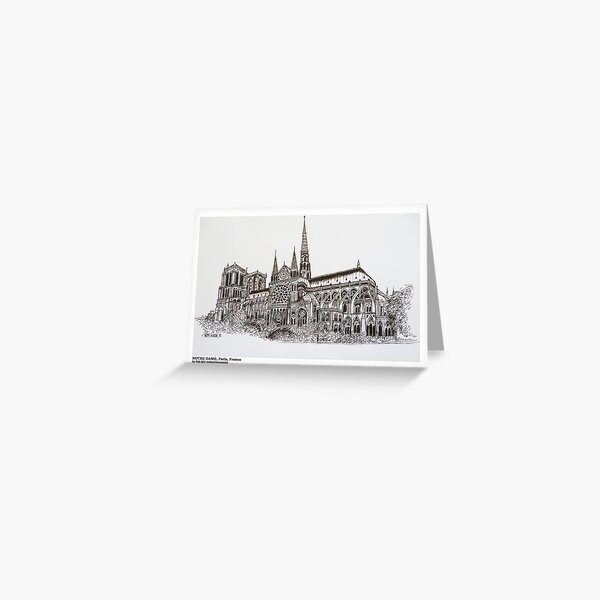 NOTRE DAME Greeting Card