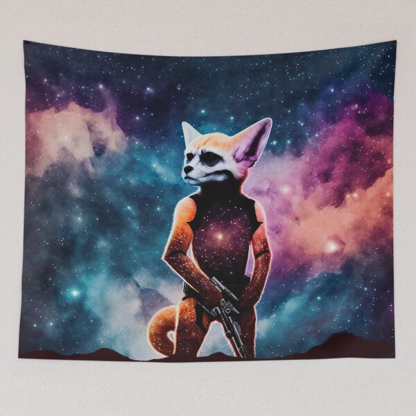 Item preview, Fennec Fox - Defender of Galaxy designed and sold by Glassmaster.