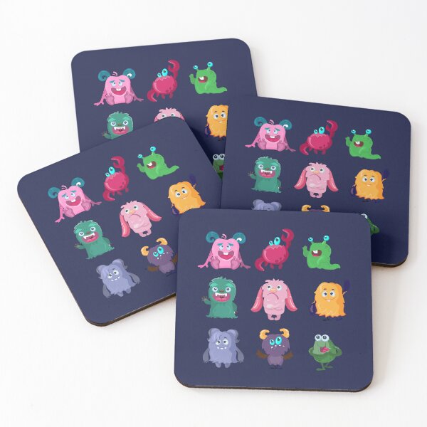 Item preview, Cute monster alien funny happiness pack designed and sold by ALIENATIVED.