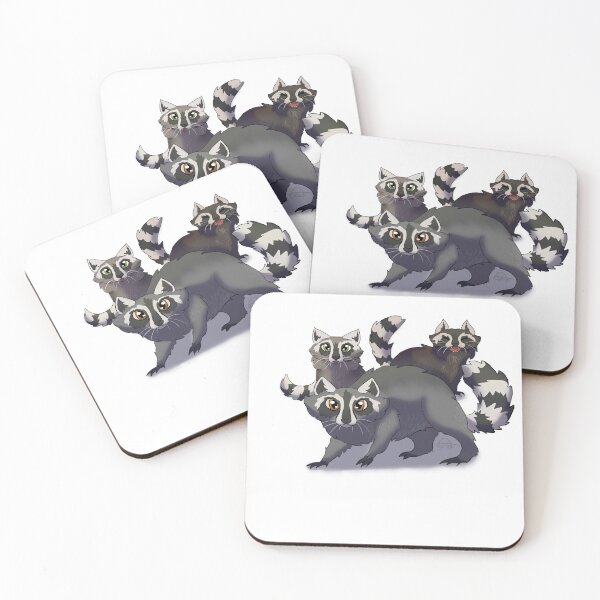 Item preview, band of raccoons designed and sold by Navided.