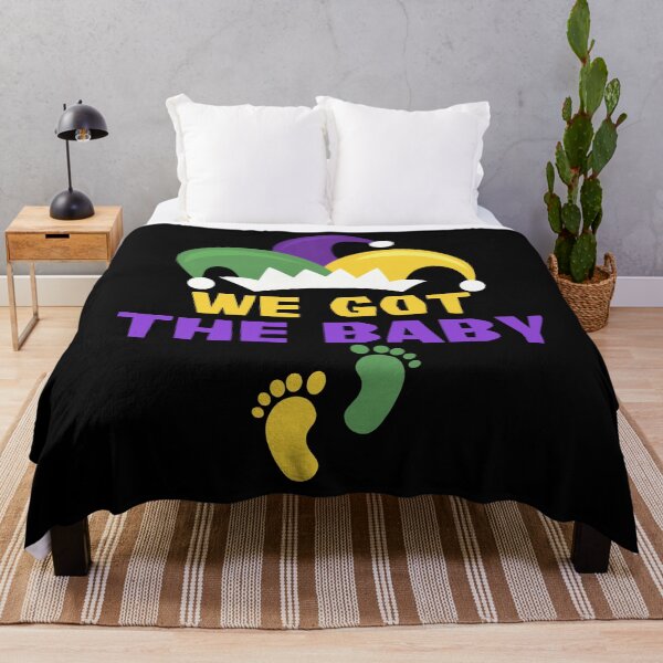Item preview, Mardi Gras We Got The Baby Gift designed and sold by TMelonShop.
